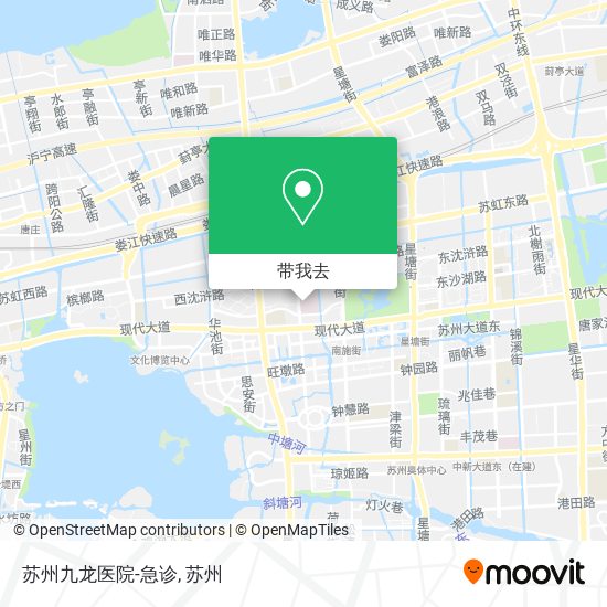 苏州九龙医院-急诊地图