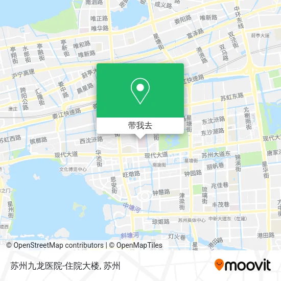 苏州九龙医院-住院大楼地图