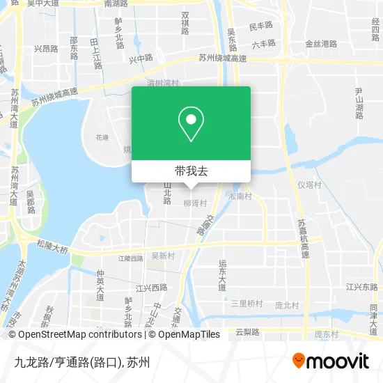 九龙路/亨通路(路口)地图