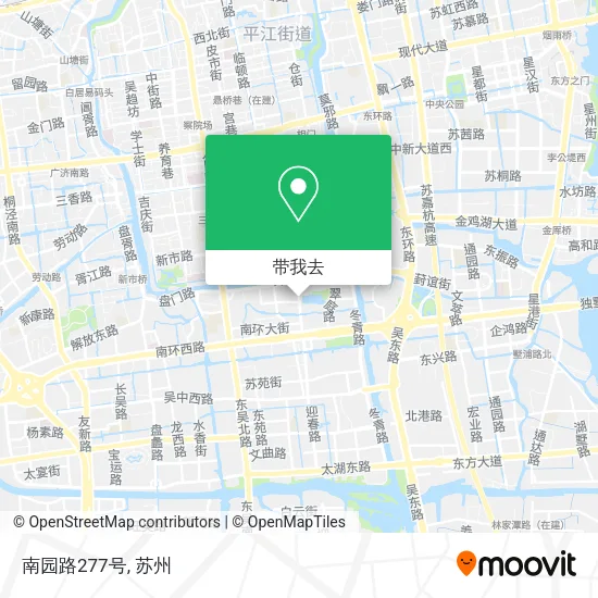 南园路277号地图