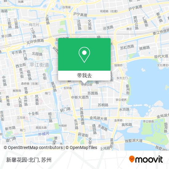 新馨花园-北门地图