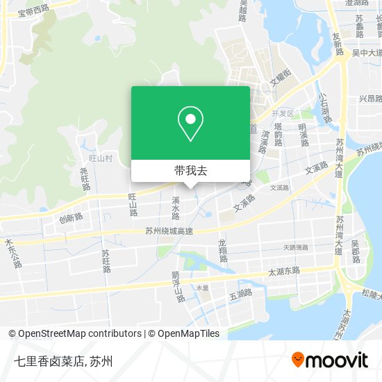 七里香卤菜店地图