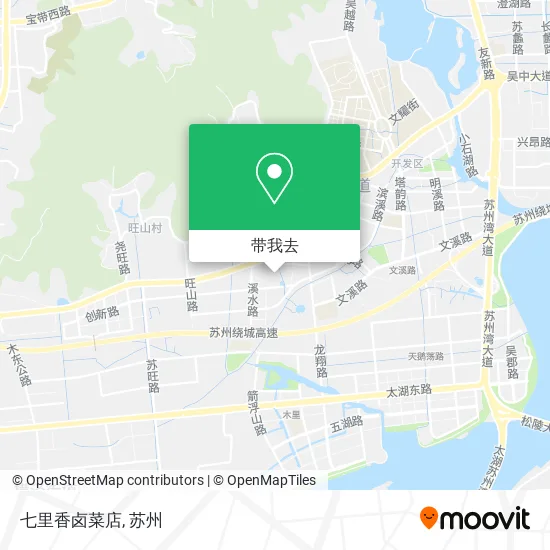 七里香卤菜店地图
