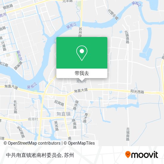 中共甪直镇淞南村委员会地图