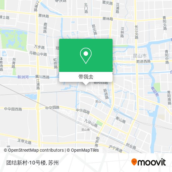团结新村-10号楼地图