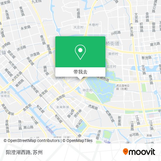 阳澄湖西路地图