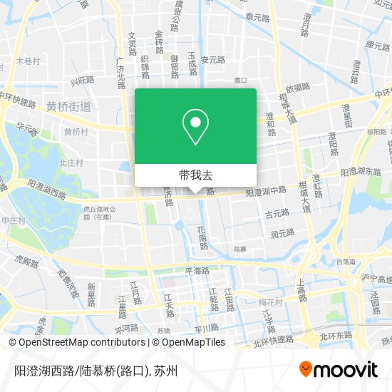 阳澄湖西路/陆慕桥(路口)地图