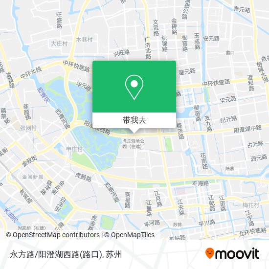 永方路/阳澄湖西路(路口)地图