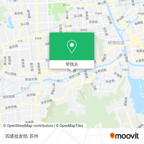 四通批发部地图