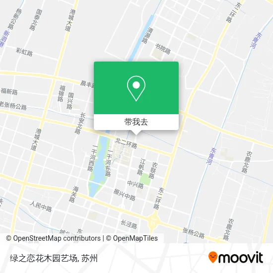 绿之恋花木园艺场地图