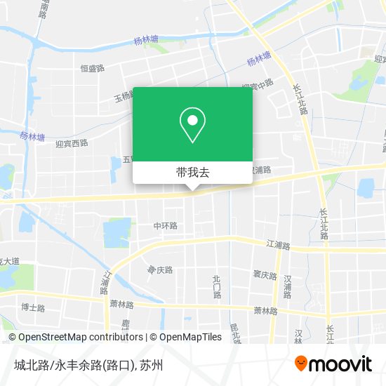 城北路/永丰余路(路口)地图