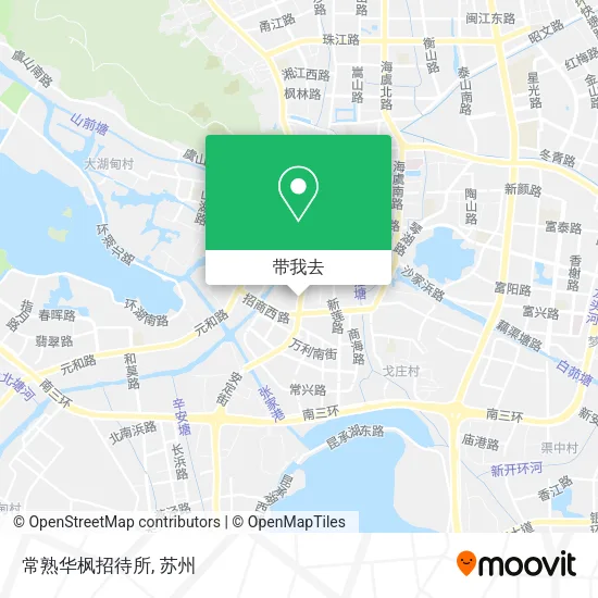 常熟华枫招待所地图