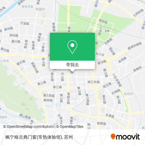 枫宁格古典门窗(常熟体验馆)地图