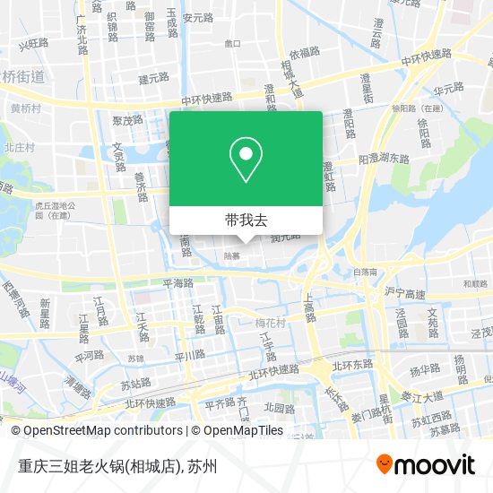 重庆三姐老火锅(相城店)地图