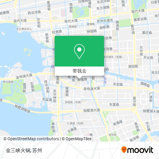 金三峡火锅地图