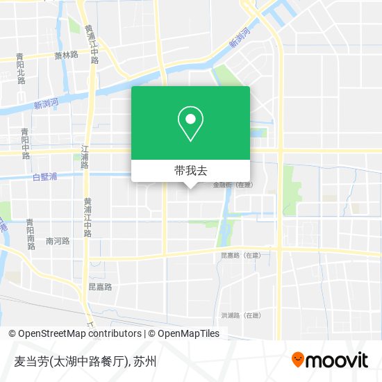 麦当劳(太湖中路餐厅)地图
