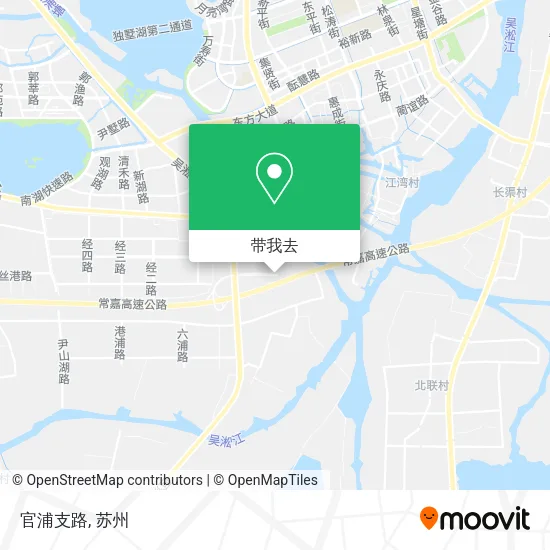 官浦支路地图