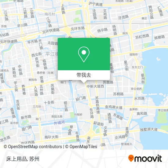 床上用品地图