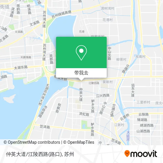 仲英大道/江陵西路(路口)地图