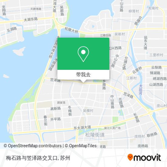 梅石路与笠泽路交叉口地图