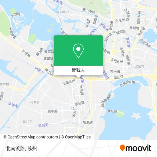 北南浜路地图