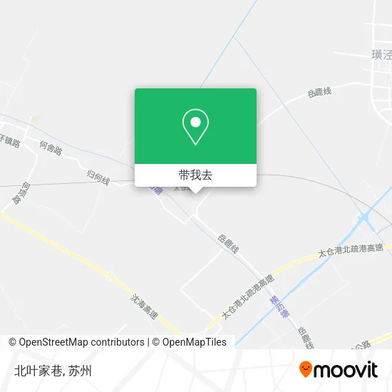 北叶家巷地图