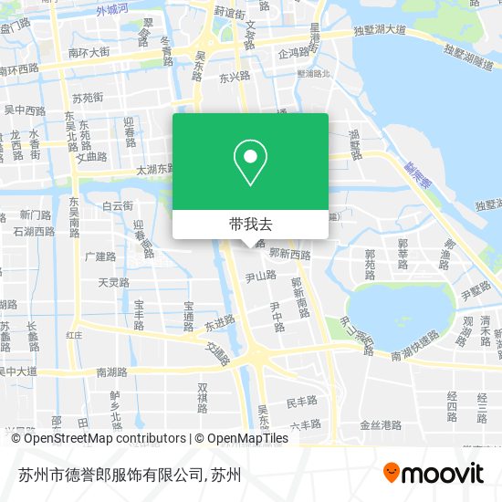 苏州市德誉郎服饰有限公司地图