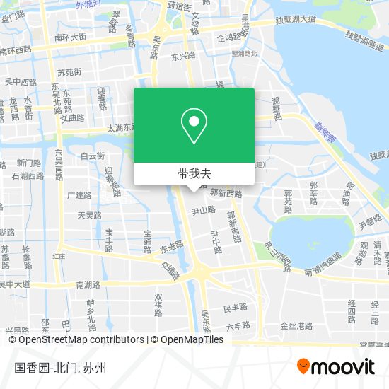 国香园-北门地图