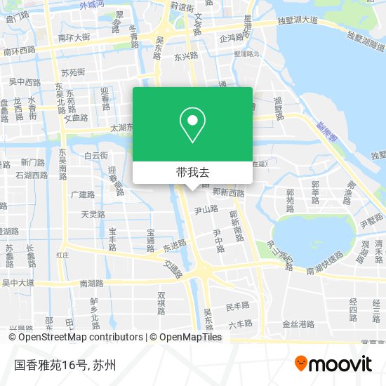 国香雅苑16号地图