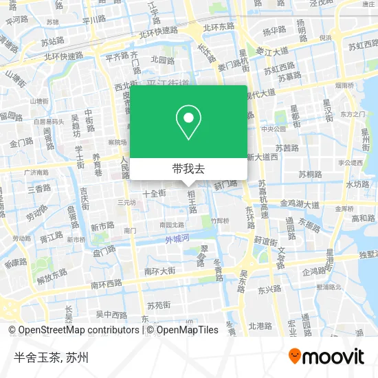 半舍玉茶地图