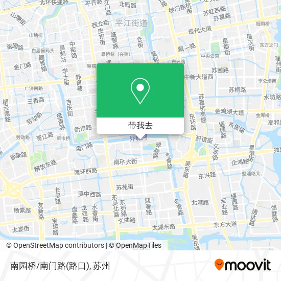 南园桥/南门路(路口)地图