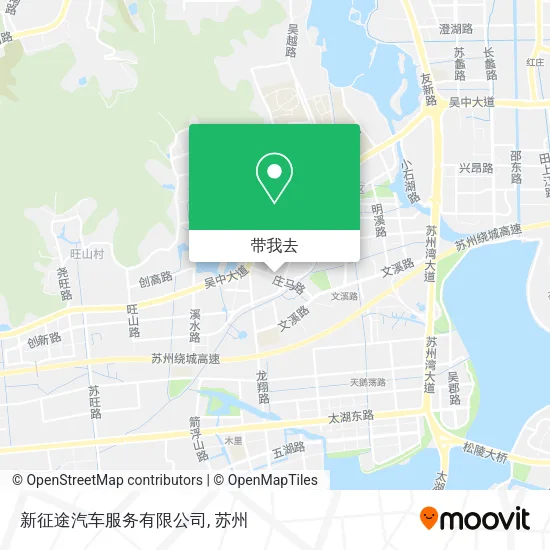 新征途汽车服务有限公司地图