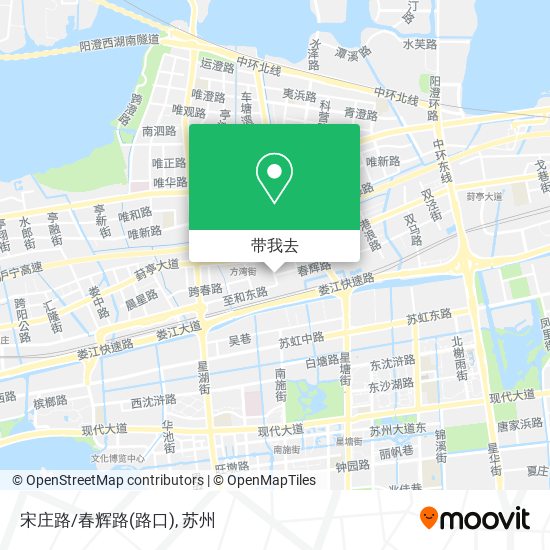 宋庄路/春辉路(路口)地图