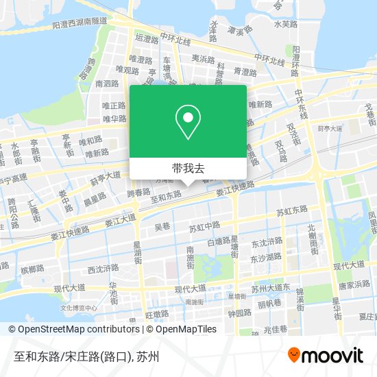 至和东路/宋庄路(路口)地图