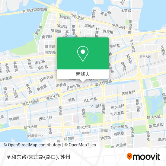 至和东路/宋庄路(路口)地图