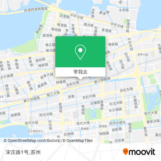 宋庄路1号地图