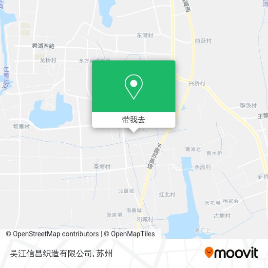 吴江信昌织造有限公司地图