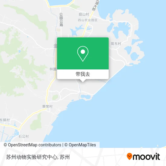 苏州动物实验研究中心地图