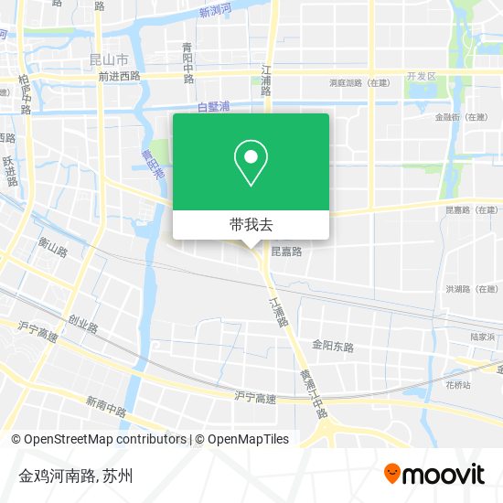 金鸡河南路地图