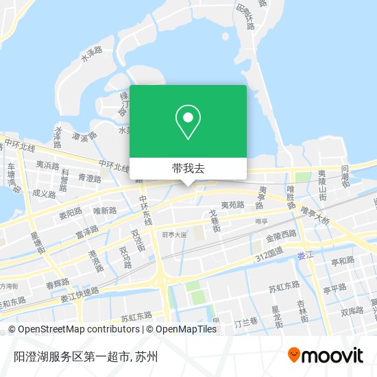 阳澄湖服务区第一超市地图