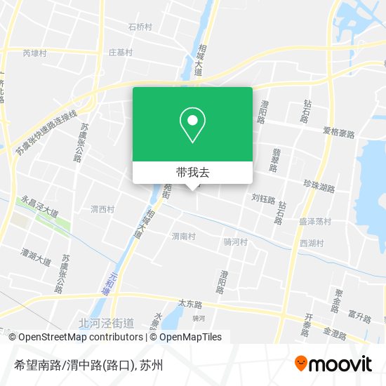 希望南路/渭中路(路口)地图