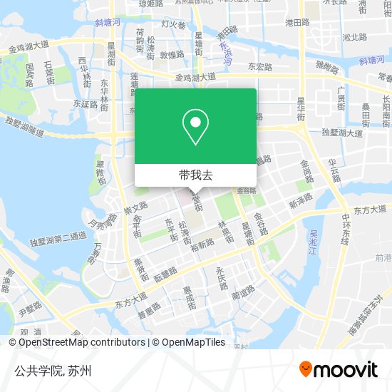 公共学院地图