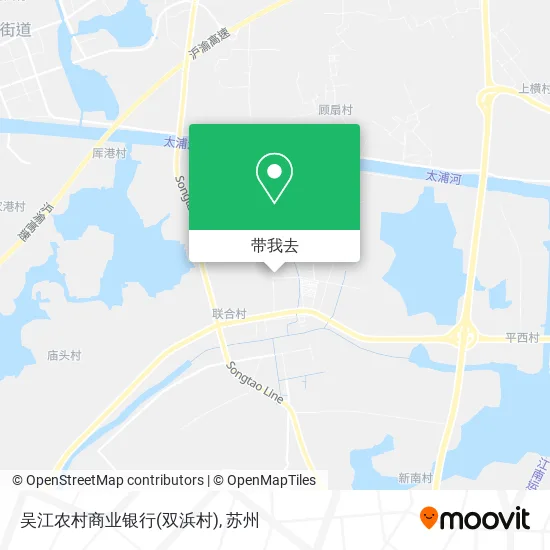 吴江农村商业银行(双浜村)地图