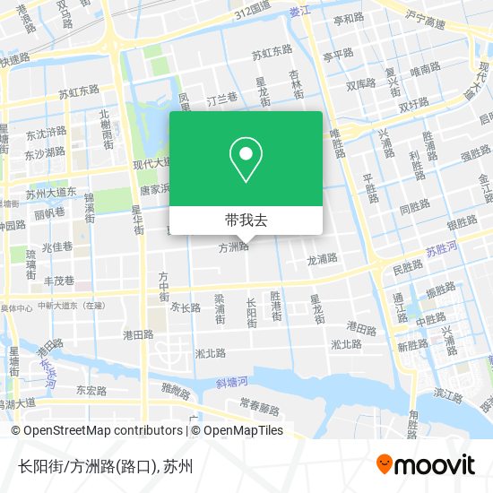 长阳街/方洲路(路口)地图