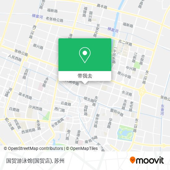 国贸游泳馆(国贸店)地图