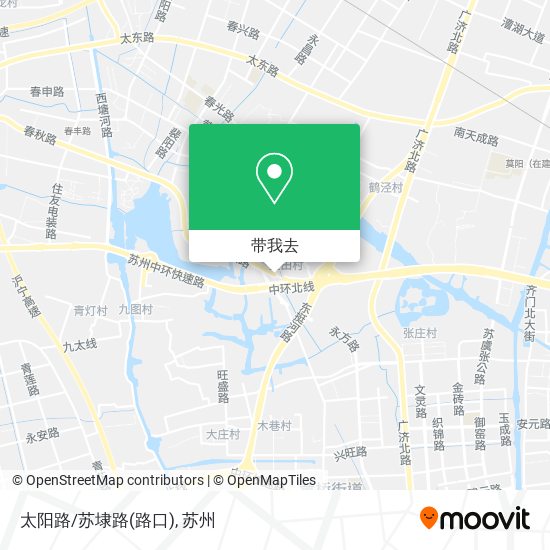 太阳路/苏埭路(路口)地图