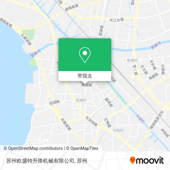 苏州欧盛特升降机械有限公司地图
