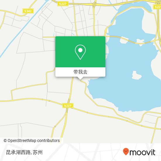 昆承湖西路地图