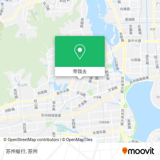 苏州银行地图