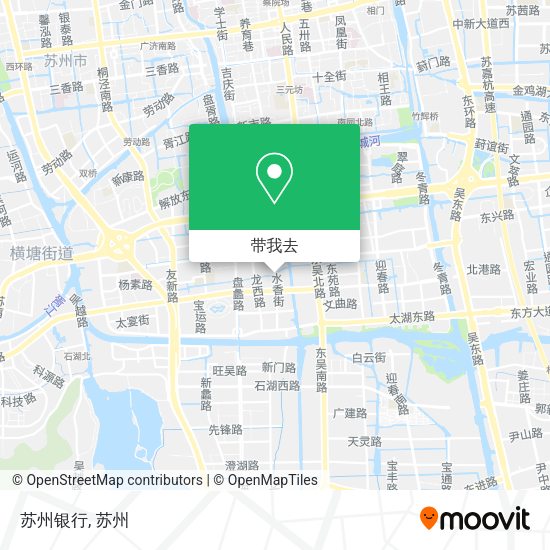 苏州银行地图